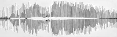 Calm, 25 × 80 cm, 2018