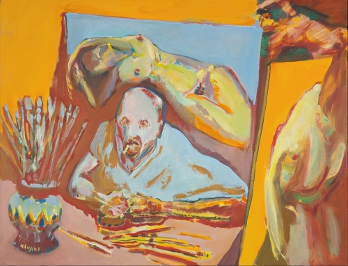 Der alte Maler, 70 × 90 cm, 2013