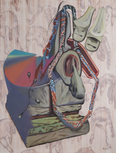 Die Stimme, 145 × 104 cm, 2016